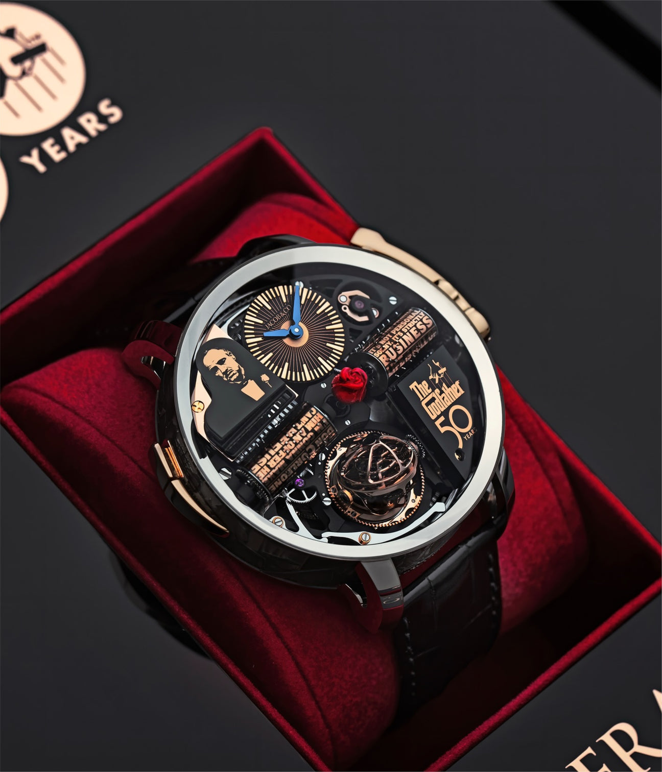 Jacob & Co. Black Limited Edition Watch For Men