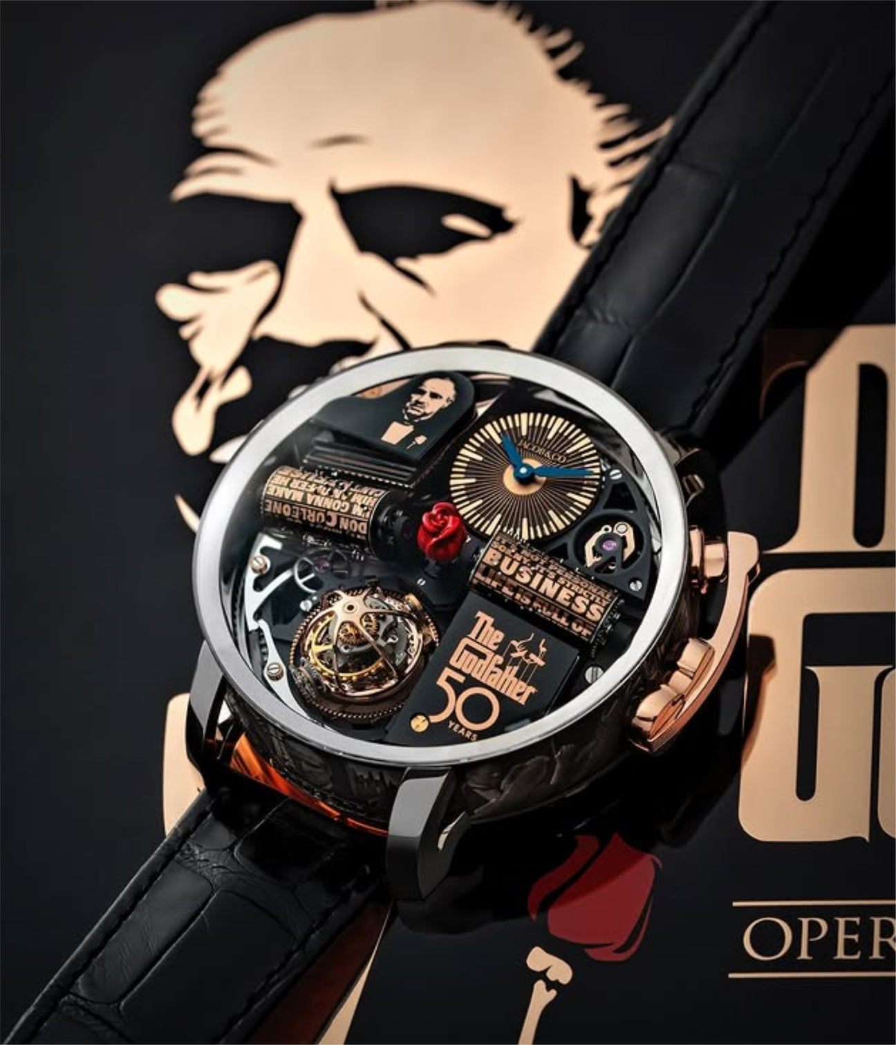 Jacob & Co. Black Limited Edition Watch For Men