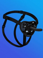 Lovehoney Beginner's Unisex Strap-On Harness Kit with 5 Inch Pegging Dildo