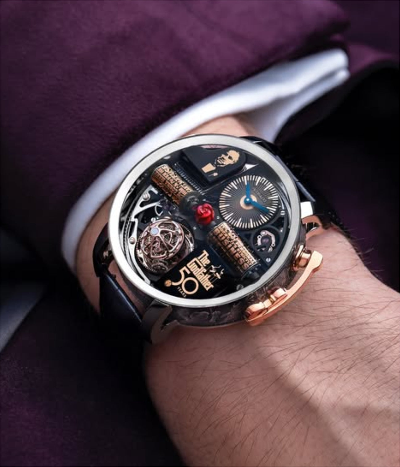 Jacob & Co. Black Limited Edition Watch For Men