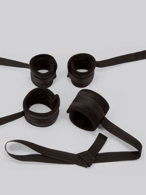 Bondage Boutique Kinky Couple Bedroom Restraint Kit (5 Piece)