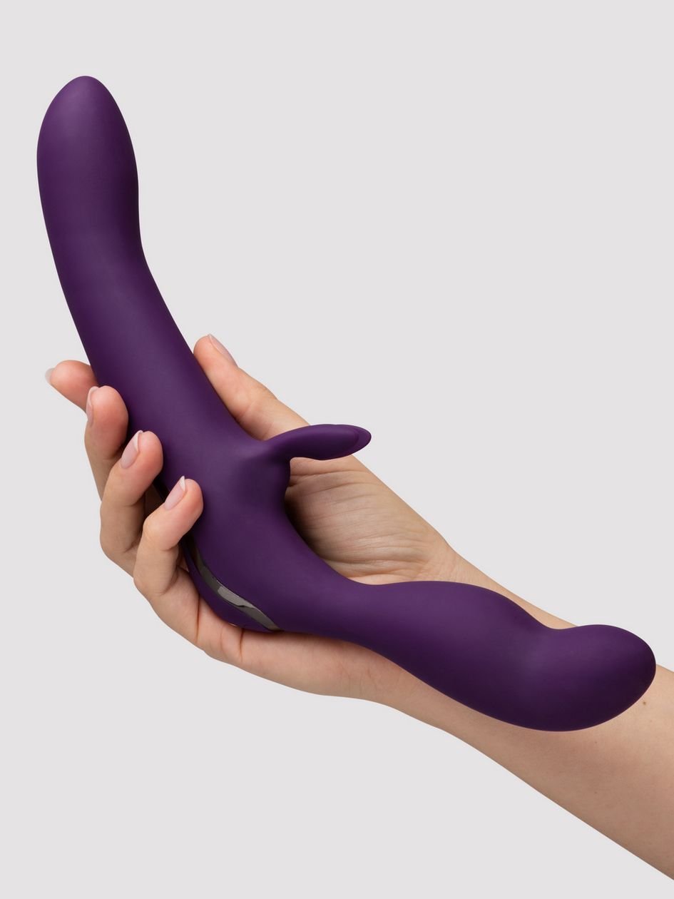 Desire Luxury Rechargeable Strapless Strap-On Dildo Vibrator
