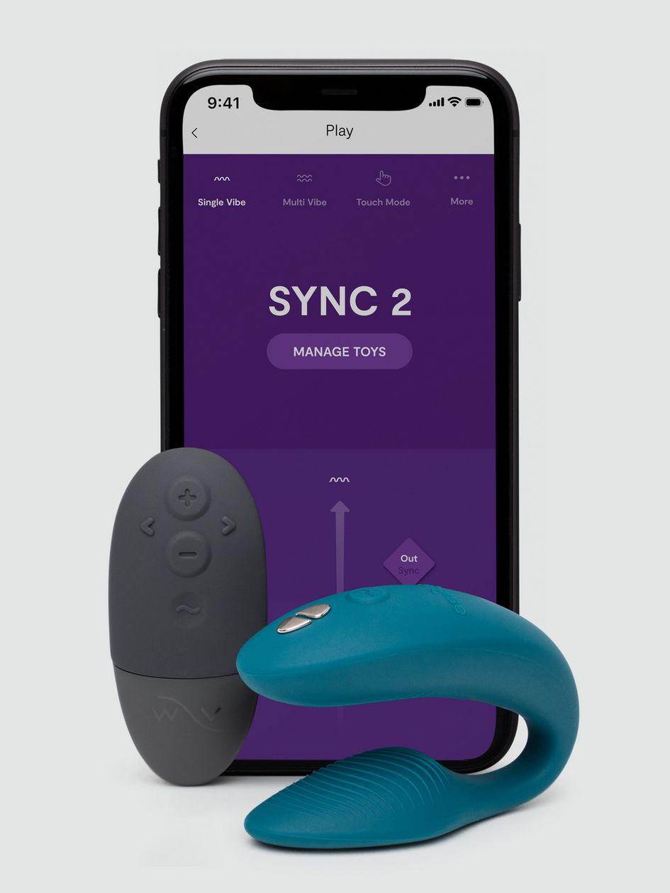 We-Vibe Sync 2 Remote Control and App Rechargeable Couple's Vibrator