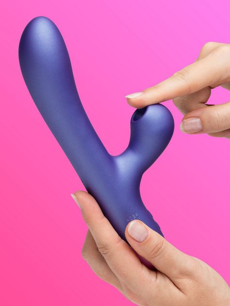 ROMP Pulse Rechargeable Rabbit Vibrator with Clitoral Suction
