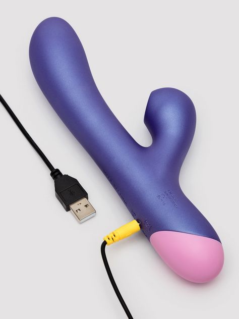 ROMP Pulse Rechargeable Rabbit Vibrator with Clitoral Suction