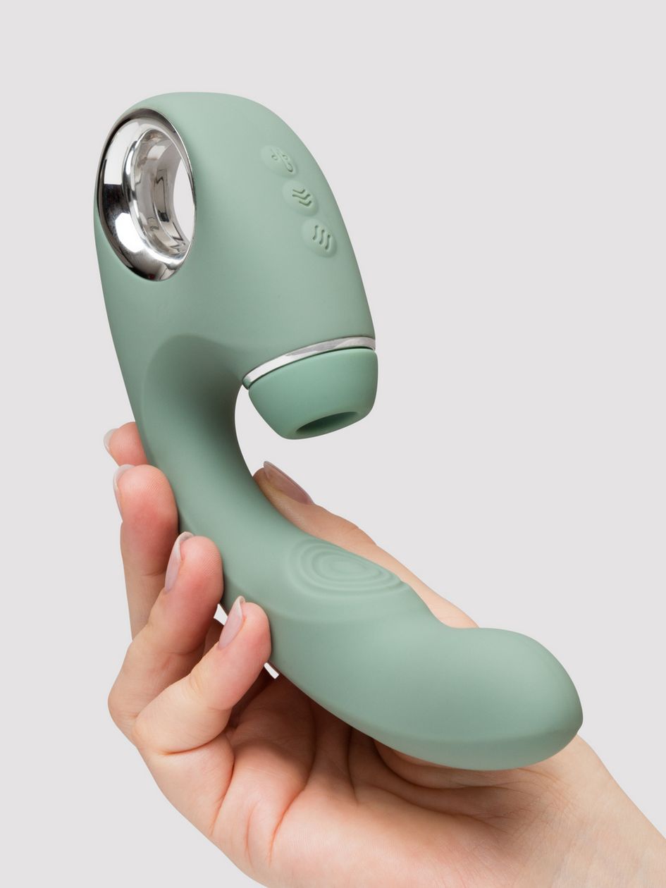 Dual Embrace Pulsing Clitoral Suction Dual Stimulator