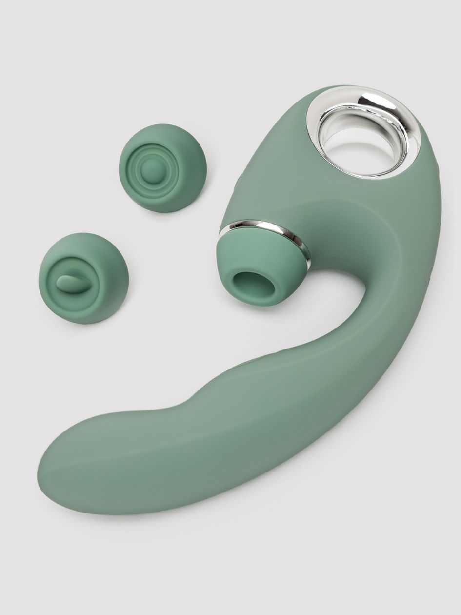 Dual Embrace Pulsing Clitoral Suction Dual Stimulator