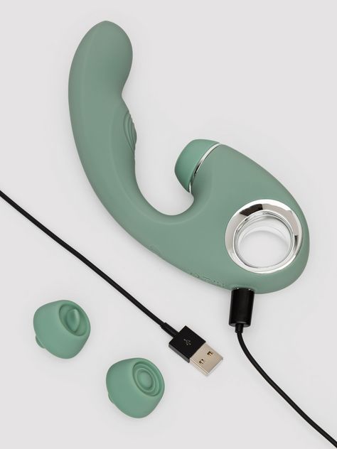 Dual Embrace Pulsing Clitoral Suction Dual Stimulator