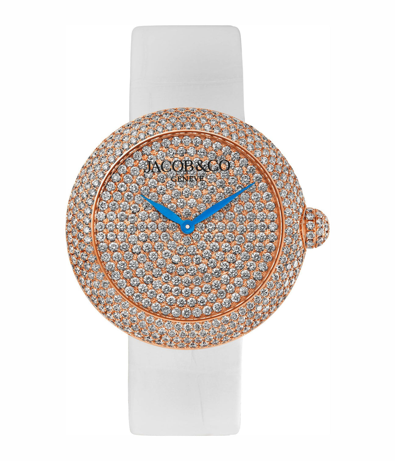 Jacob & Co. Brilliant Pave Rose Gold 38 mm