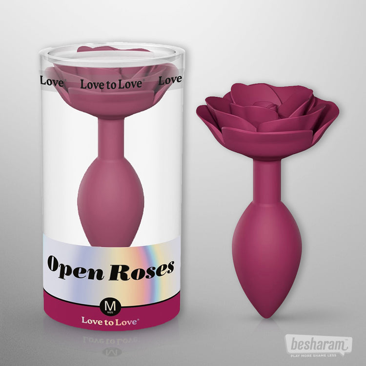 Love to Love Rose Butt Plug