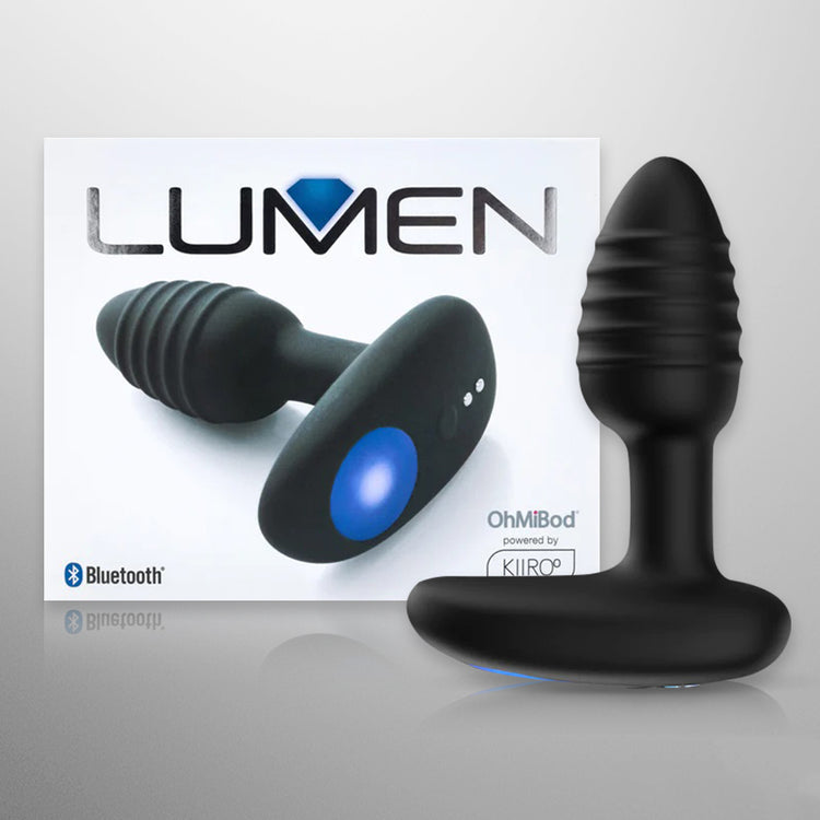 OhMiBod LUMEN App Controlled Vibrating Butt Plug
