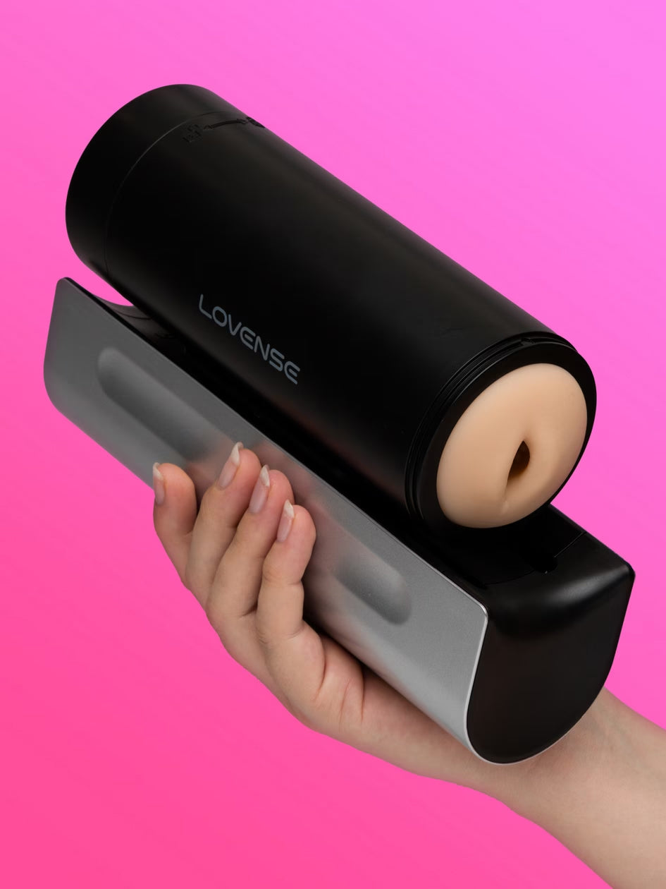 Lovense Solace Pro A.I. Powered Rechargeable Thrusting Masturbator